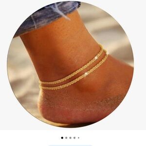 Gold Women's Anklet
